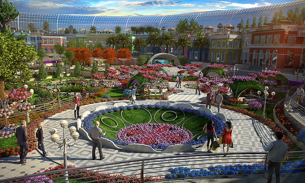 Cityland Mall’s Central Park